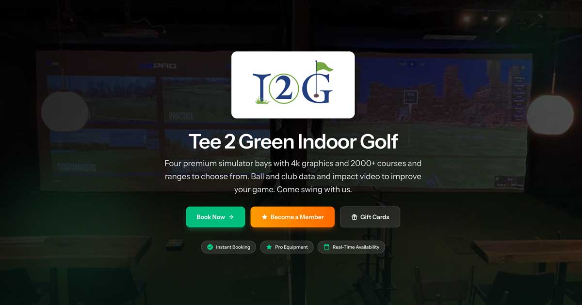 Tee 2 Green Indoor Golf cover